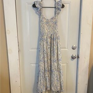 American Eagle Outfitters NWT Floral Flutter Sleeve Dress